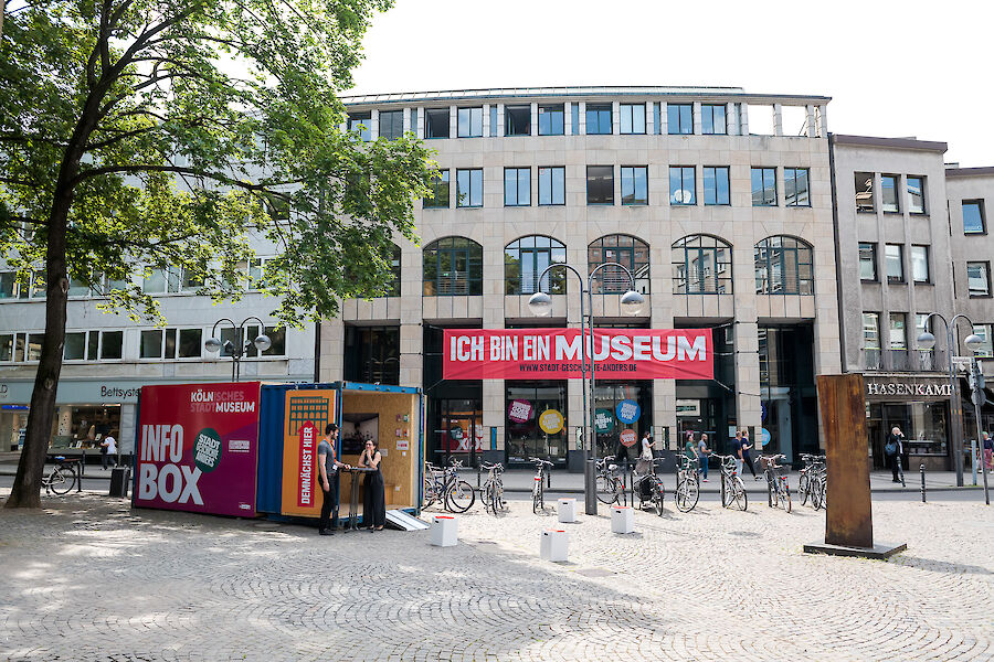 Exterior view of the Cologne City Museum in Minoritenstraße